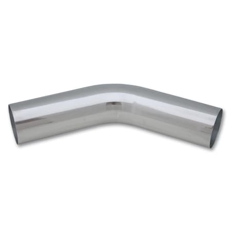 Vibrant 3.5 in. Polished Air Intake Tube Aluminum Bend 2890